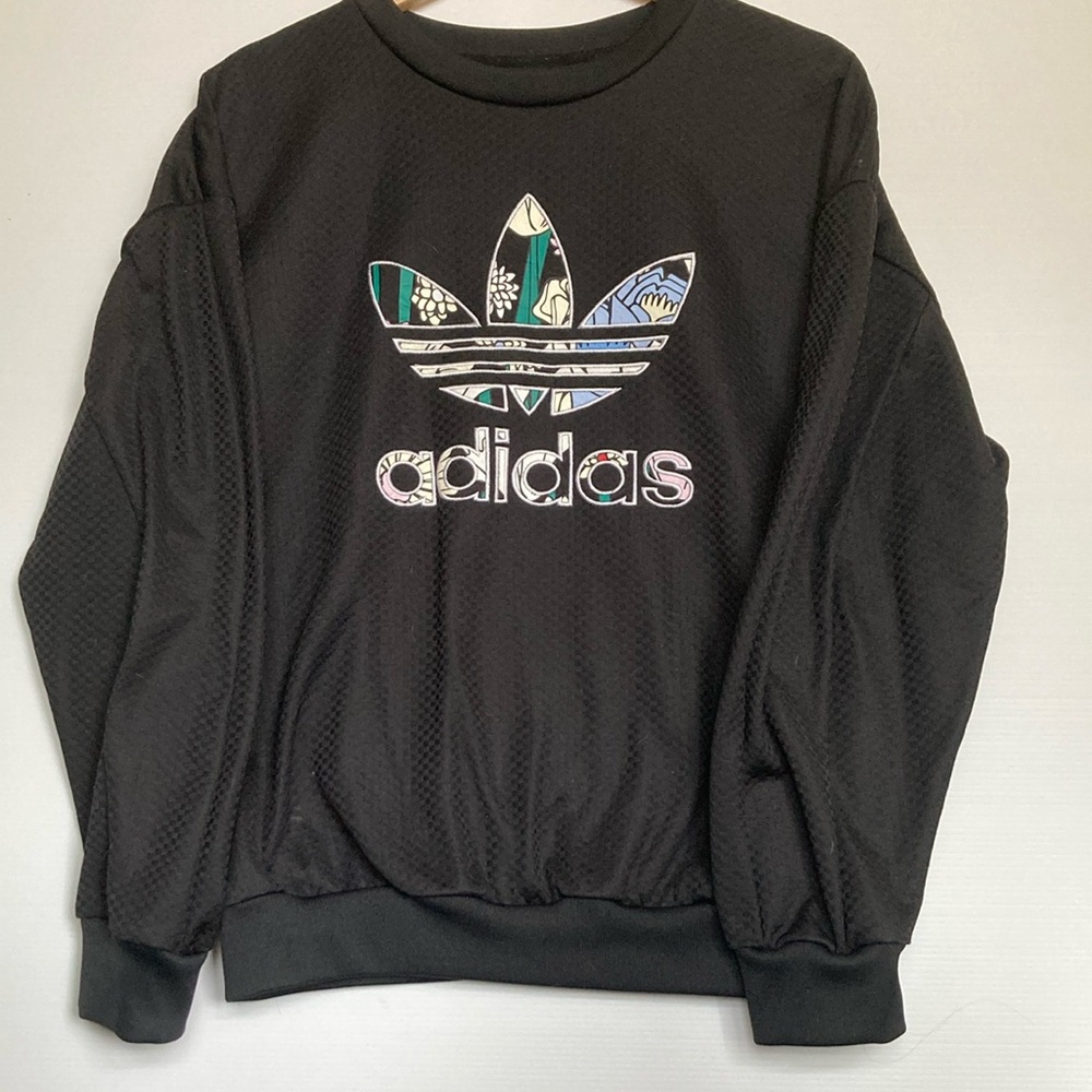 Adidas Black Women’s Sweater. Rare design